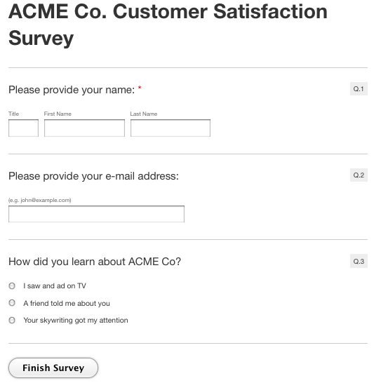 samplesurvey