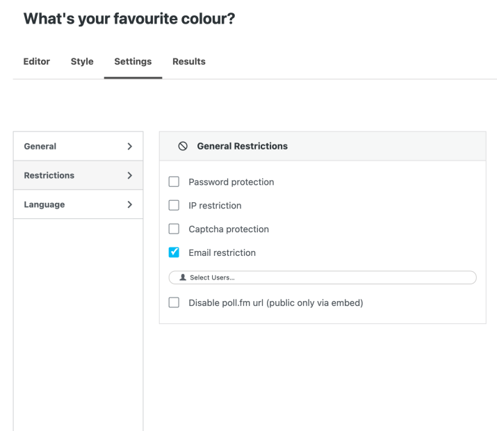 enable-poll-email-whitelist